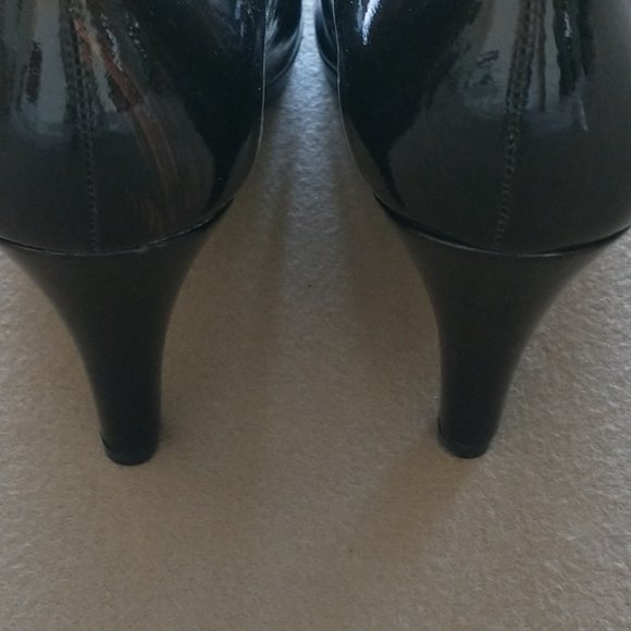 Size 7.5 Arnold Churgin 3.25" heels, dark brown, NWOT - Picture 5 of 10